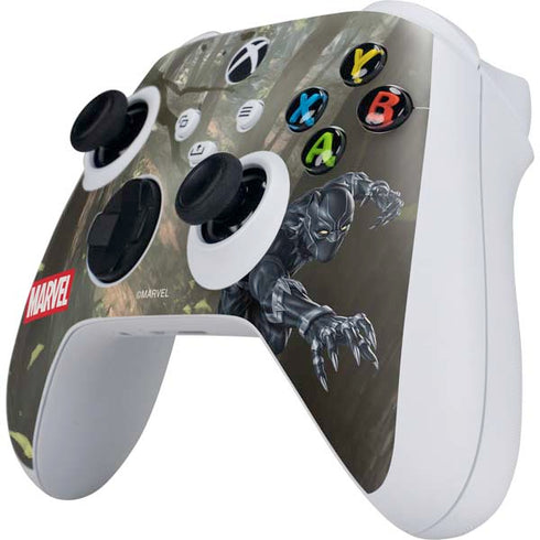 Marvel Black Panther In the Jungle Xbox Series S Controller Skin